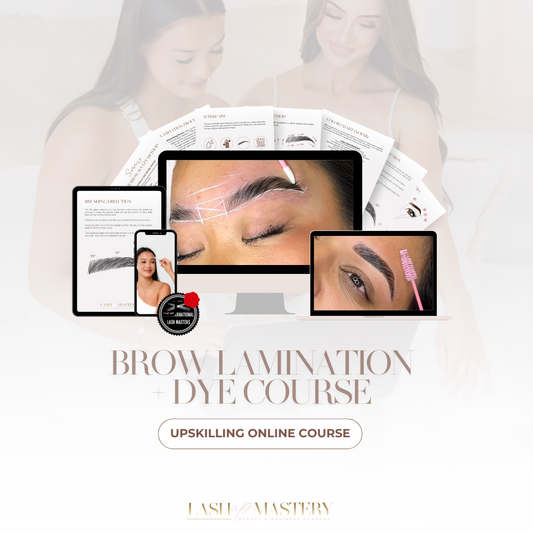 Online Brow Lamination & Dye Course