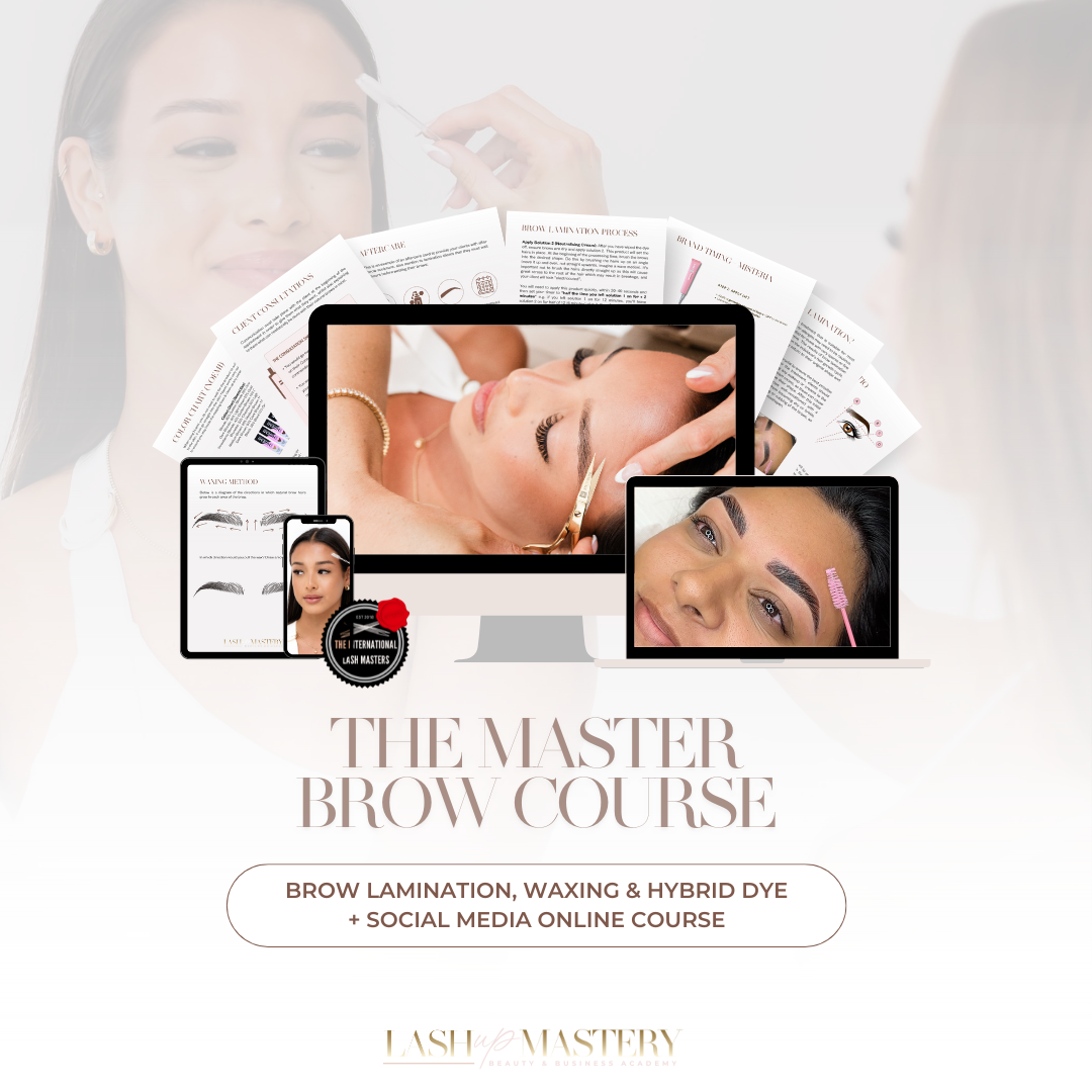 Master Brow Course: Brow Lamination, Waxing and Hybrid Dye