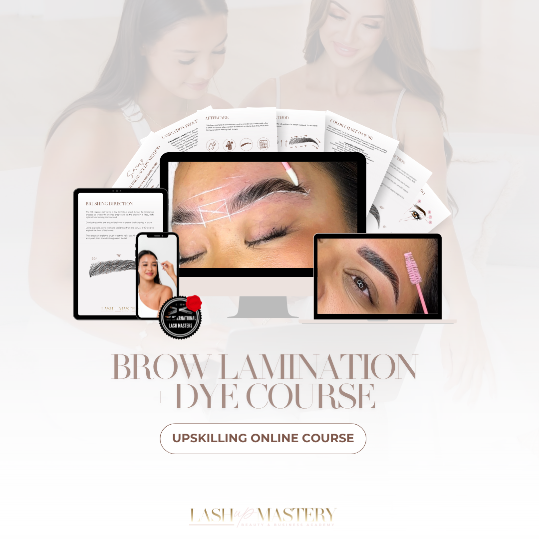 Online Brow Lamination & Dye Course