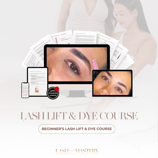 Online Lash Lift & Dye Course