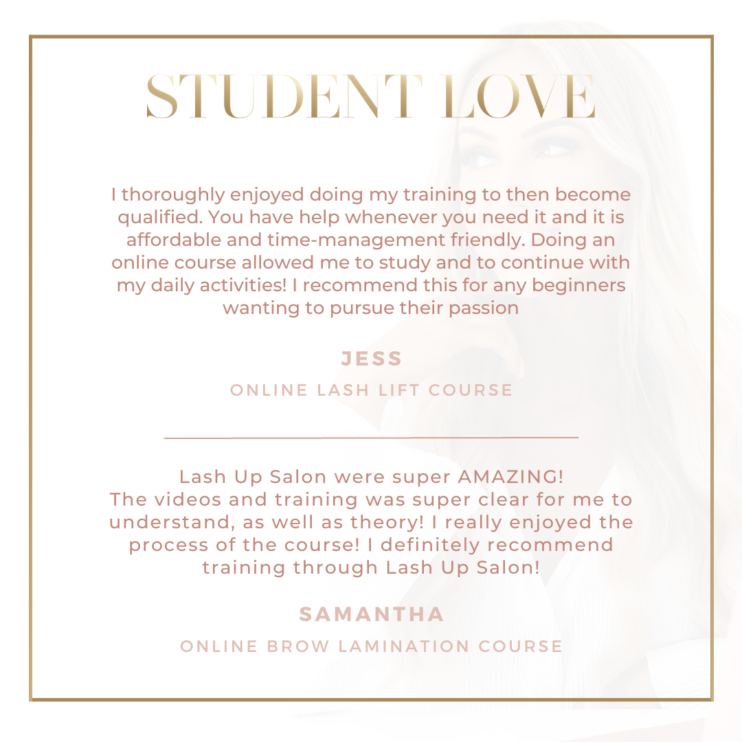 Online Brow Lamination & Dye Course