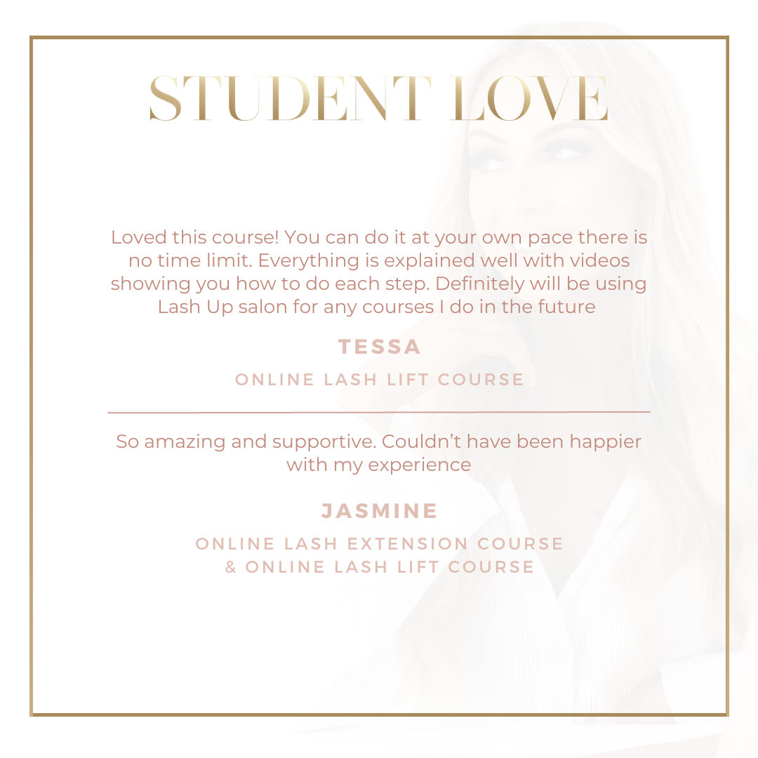 Online Lash Lift & Dye Course